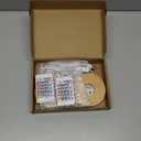 Honoson 3.94 Inch Wooden Light Stand Base Colorful LED Lights Display Base with Remote Control for Selenite Tower 3D Laser Crystal Glass Resin Art (2 Pieces)