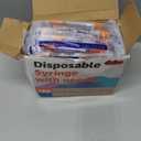 0.5ml Syring 31G 5/16" 8mm, Lab Supplies Individually Wrapped 100 Pack