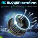 AC Heater Blower Motor Fan 1L2Z 19805 EB 700020 for 2002-2005 Ford Explorer / 2002-2005 Mercury Mountaineer / 2003-2005 Lincoln Aviator