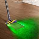 Green Vacuum Light Show All Dust Compatible with Dyson Shark Bissell, Vacuum Cleaner Light Attachment Display All Dust & Detect Cat Dog Hair, Upgrade Universal Accessories (USB-C Rechargeable)