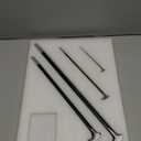 4-Piece Rolling Head Pry Bar Set for Garages, Heavy Duty Pry Bar Set, 6-Inch, 12-Inch, 16-Inch, 20-Inch.