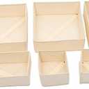Holibanna 5pcs Underwear Storage Case Box Towel Holder Bedroom Wardrobe Clothing Container