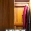 Under Cabinet Lighting LED Motion Sensor Lights Plug in Indoor, 16 inch 500LM 12V Under Counter Super Bright Ultra Thin Magnetic for Kitchen/Closet/Hallway/Toilet/Garage(Cool White/6000K)