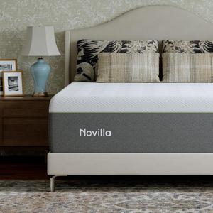 Novilla Bliss Green Tea Memory Foam Twin Mattress