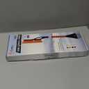 EcoNour 27" Aluminum Ice Scrapers for Car Windshield | Car Snow Scraper Window and Snow Brush with Ergonomic Foam Grip Winter Accessories (Orange)