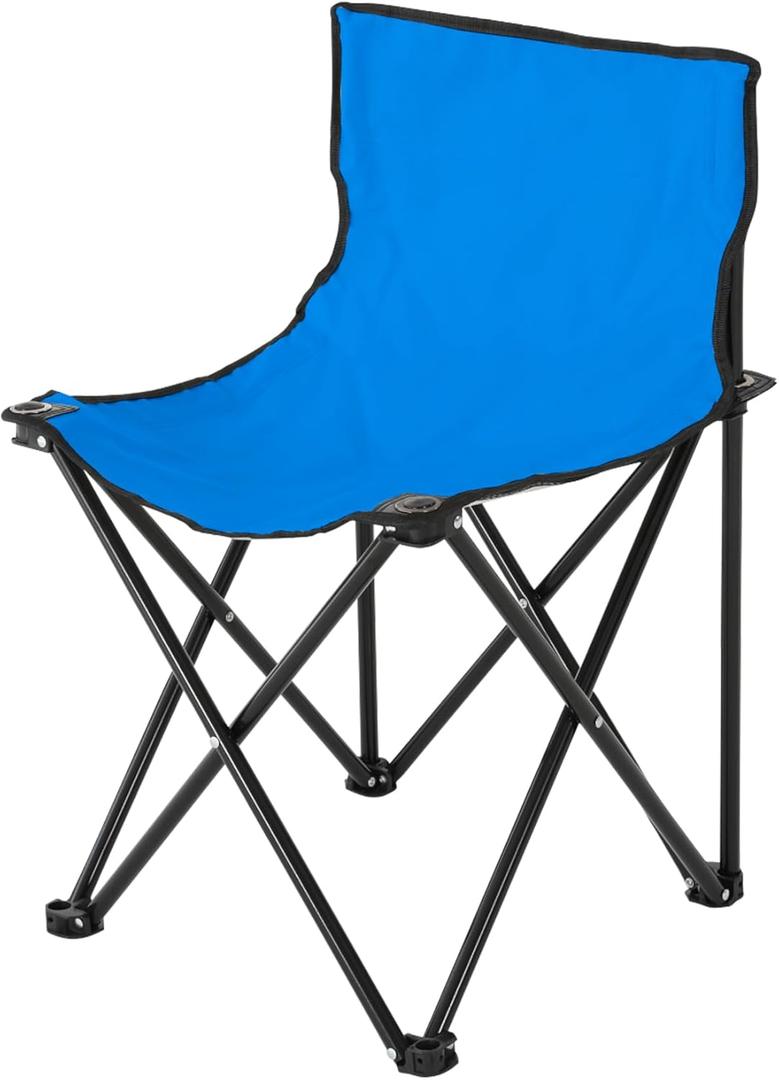 ZONEMEL Portable Sauna Chair, Fast Folding, Ideal for Sauna, Fishing, Lightweight Compact Backpack Chairs, Bule (Small, Blue)