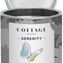 Serenity Silk All-in-One Mineral Chalk Paint for Furniture, Home Decor, Cabinets and DIY Crafts - Built-in Topcoat - (32oz, Shoreline) (32 Fl Oz (Pack of 1)