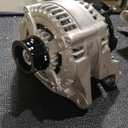 56028697AL Alternator 12V 160A Fit for 2009-2010 Dodge Ram 1500, 2010 Ram 2500, 2011-2014 Ram 1500, 2011-2018 Ram 2500, Ram 3500,5.7L V8 CW 6-Groove Clutch Pulley