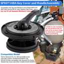 SPX0714BA Key Cover Handle Assembly for Hayward Multiport Valves and Sand Systems SP0714T, SP0714A, SP0714G11, Vari-Flo XL Valve, Pro VL HCF, Pro Series Side Top Mount Sand Filter S210S/S220T2