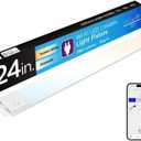 Enbrighten 24in. LED Wi-Fi Light Fixture, White, 58261-T1