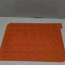 Silikomart Mat for Macaroons 42 Brick Shape Heart Red 5.5 x 5.5 x 12"