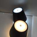 KDG 2 Pack Cordless Table Lamp, Portable LED Desk Lamps, 5000mAh Battery Operated, 3 Color Stepless Dimming Up, for Restaurant, Bedroom, Outdoor Camping, Coffee Shop, Night Light, Rechargeable (Black)