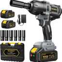 SOARFLY 1/2" Cordless Impact Wrench, 738 Ft-lbs (1000 N.m) Impact Gun