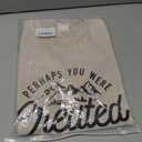 Perhaps You were Created for Such A Time As This Shirt Bible Verse Christian T-Shirt Women Casual Religious Tee Tops, Small