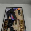 Two Modes Toy Gun Shell Ejecting Rifle with 80 Soft Bullets 40 Shells 2 Clips Soft Bullet Toy Guns Outdoor Shooting Games Christmas Halloween Birthday Gifts (Sand Color)