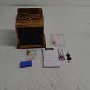 Suggestion Box with Slot and Lock, with 100 Suggestion Cards - Ballot, Donation, Comment Drop Box for Church, Office, Wedding - Wall Mount/Countertop