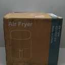 Simple Deluxe 12-in-1 Air Fryer 6.34 Qt, Digital Preset Airfryer with Visible Window, Nonstick and Dishwasher-Safe Basket, Air Fry, Roast, Bake, Dehydrate, Fries, 1700W, Gary