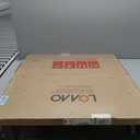 LOAAO 32"X32" LED Bathroom Mirror Black Framed, Anti-Fog, Dimmable, Lighted Bathroom Vanity Mirror for Wall, Memory Function, Tempered Glass