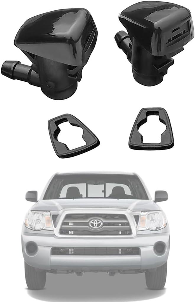 85381-AA010 Premium Wiper Washer Nozzles Fit for Toyota Scion Lexus Select Models | Windshield Washer Fluid Jet Nozzle | Easy to Install | 2 Pack, Ref 85381-44010