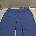 ODODOS Men's Athletic Shorts with Pockets 9" Quick Dry Lightweight Workout Gym Running Shorts, Blue, Medium