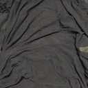 WDIRARA Women's Plus Size 2 in 1 Off Shoulder T Shirt Ruched Sheer Bell Long Sleeve Tee (XX-Large Plus, Black)