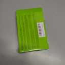 Clear Adhesive 3" x 5" Index Card Pockets With Top Open Loading, 50 Pack, Plastic Labels Holders for Storage Bins and Library, Ideal for Organizing and Protecting Your Cards