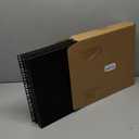 Egg Crate Plastic Aquarium Fish Tank Divider Filter Bottom Plastic Grid Fish Tank Isolation Board Egg Crate Tray((Black, 8pcs 11.8X11.8Inch with 0.35Inch Hole)