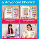 Phonics Machine Learning Pad - Electronic Reading Game for Kids Age 5-11 - Learn to Read with 720 Phonic and Letter Sound Questions