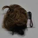 Adequate 80s Mullet Wig for Women Fluffy and Layered Hairpiece for Perfect for Costume Parties and Cosplay (Light Brown)