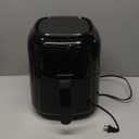 6 Qt. Black Air Fryer with Digital Touch Control