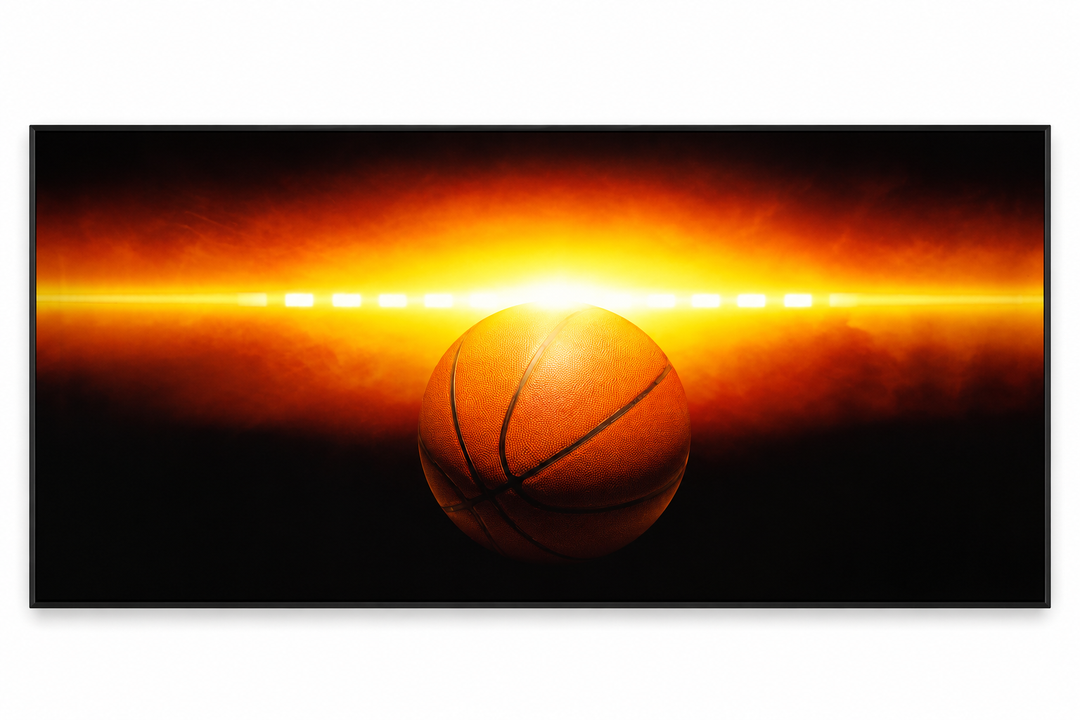 Basketball Wall Art Canvas 58"x 29"