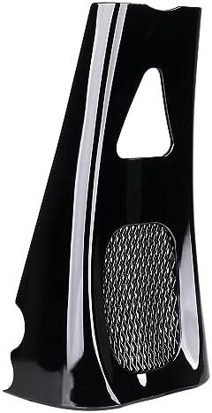 XMMT Vivid Black Motorcycle Stretched Chin Spoiler Fit for 2017-Later M8 Harley Touring Road Glide, Street Glide, Road King, Ultra Limited with 16inch to 30inch Wheels