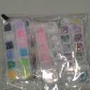 FANDAMEI Nail Charms, Nail Rhinestones Kit with 8 Boxes of Nail Gems, 3D Charms for Nails, Colorful Clear Flatback Rhinestones, Charms Y2K for Nails, Multi Shape Pearls Jewels for Crafts