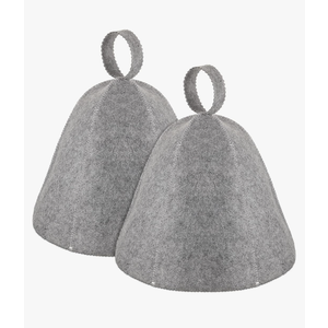 JaGely Sauna Hat for Men Women Wool Sauna Hat Vaporarium Cap Russian Banya Cap for Bath House Accessories