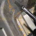 VEVOR 1200lbs 7Cu.Ft. Garden Dump Cart with 2-in-1 Convertible Handle and 13in All Terrain Wheels, Heavy Duty Poly Yard Dump Wagon Utility ATV Trailer Dump Cart Tow Behind for Lawn Mower Tractor