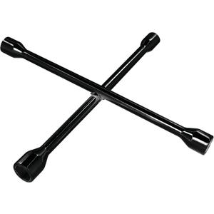 Performance Tool W2 Black 14-Inch Metric 4-Way Cross Lug Wrench