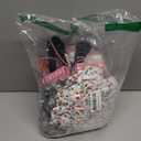 CONGRU 9 PCS Old Lady Costume for Kids,100 Days of School Costume Girls,Granny Grandma Costume Kids Old Lady Wig Accessories (3-5Y)