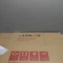 LOAAO 28X36 Inch Black Metal Framed Bathroom Mirror for Wall, Matte Black Bathroom Vanity Mirror Farmhouse, Anti-Rust, Hangs Horizontally or Vertically