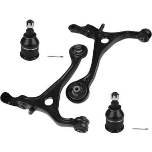 KUSATEC Front Lower Control Arm Fit for 2004-2008 Acura TSX, 2003-2007 Honda Accord w/Ball Joint Assembly; K640290 K640289