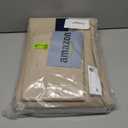 Bedsure Linen Duvet Cover Queen Size - Linen Cotton Blend Bedding Set, Soft & Cozy, 3 Pieces, 1 Duvet Cover 90x90 Inches and 2 Pillowcases, Warm Tan Color Cooling Bedding, Comforter Sold Separately