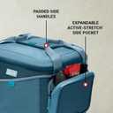Coleman Sportflex 42-Can Wheeled Soft Cooler, Leakproof Cooler with Heavy-Duty Wheels & Expandable Pockets, Keeps Contents Cold up to 34 Hours