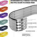 ZFHgarden Galvanized Metal Planter Round Raised Garden Bed Kit for Gardening Outdoor Galvanized Planter Outdoor 1PC Gray 6X3X2FT, 6x3x2FT1pcs