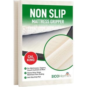 ECOHomes Non Slip Mattress Gripper Pad Stop Mattress, Keep Topper from Sliding - Anti Slip Grip Pads Holder Stop Couch Cushion, Sofa Cushions, Patio & Furniture to Prevent Sliding (Cal King)
