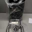 Gardner Pet 2.2 Gallon Automatic Dog Water Bowl Dispenser 8.5L Gravity Water Feeder with Stainless Steel Bowl & Maifan Stone Filter, BPA-Free for for Cats and Dogs (Black, 2.2 Gallon)