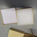 Cardboard Jewelry Brown Gift Boxes 20 Pack3.5×3.5×1 inches, its apply to displaying necklaces, rings, bracelets, earrings