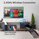 Upgrade WeChip W1 Air Mouse Romote Control with KeyboardIR/RF TV Remote Control for Android TV Box/PC/Projector/HTPC/All-in-one PC
