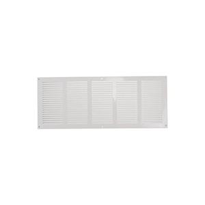 Repa Market White Air Vent Cover 32" x 8" Inch (Outer Dimensions) - Steel Return Air Grilles - for Ceiling and Sidewall - HVAC - with Protection Screen