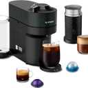 Nespresso Vertuo Pop+ Coffee and Espresso Maker by Breville, Samra Origins by The Weeknd Vertuo Metad Green Machine and Nespresso Aeroccino3 milk frother