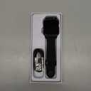 Smart Watch Sports Pedometer, Fitness Tracker Bluetooth Call Heart Rate Blood Oxygen Sleep Monitor,100 Sports Modes Waterproof for iOS Android Men's Women's Smart Watch (Black)