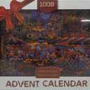 Disney Advent Calendar 2023 Premium Puzzle Poster Included (1008 Pieces)